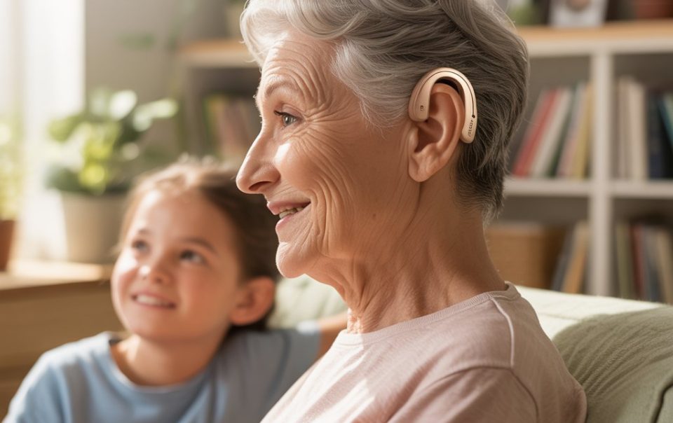 Hearing aids for old people