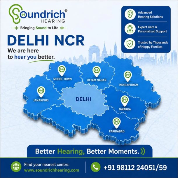 reliable hearing aid centre in Delhi