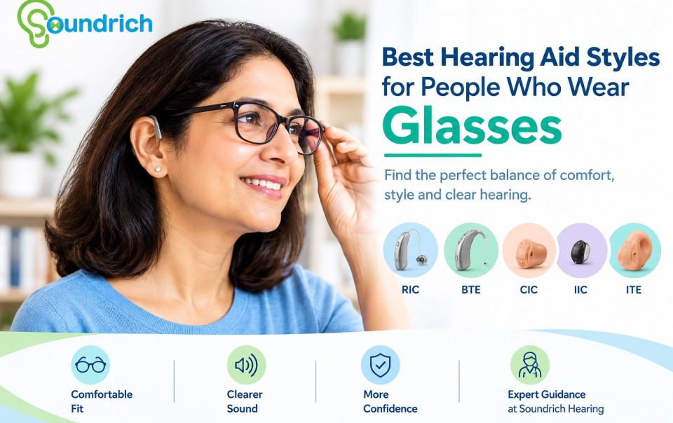 Best Hearing Aid Styles for People Who Wear Glasses